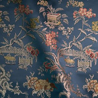 Vignette de Lampas Chinois Bleu nue (Roll 2)