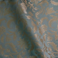 Vignette de Lampas des Indes Bleu clair (Roll)