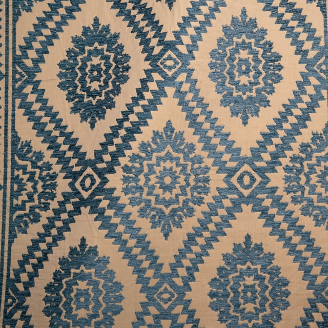 Toile façonnée Ouchak Saphir (Roll)