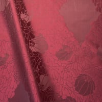 Vignette de Damas les Herbages Grenat ton s/ ton (Roll 2)