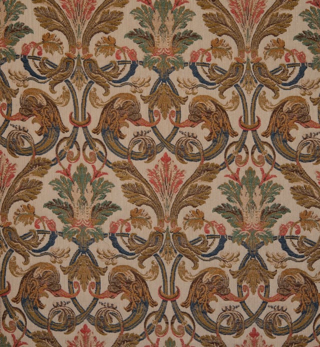 Toile Dauphin - Blanc Mercure