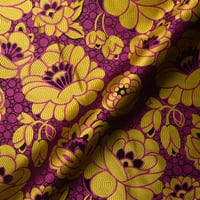 Vignette de Waterlilies Fushia & Jaune (Roll 2)