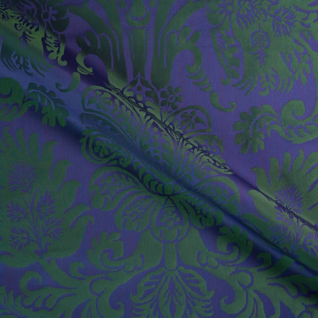 Damas Rochester Gentiane (Roll)