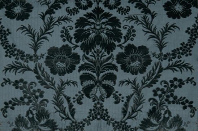 Velours ciselé Mansart Bleu (Carré)