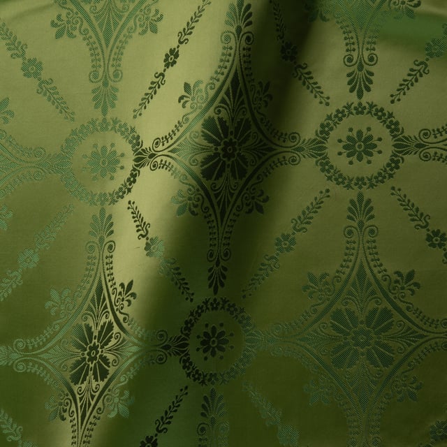 Lampas Hortense Vert (Roll)