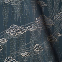 Vignette de Brocart Pluie d'Or Bleu (Roll)