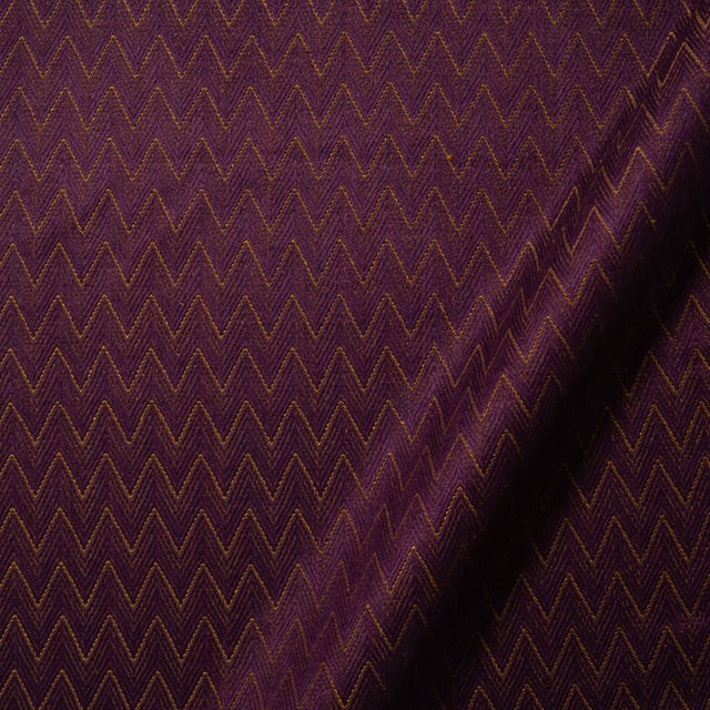 Fleuret chevron Raisin (Roll 2)