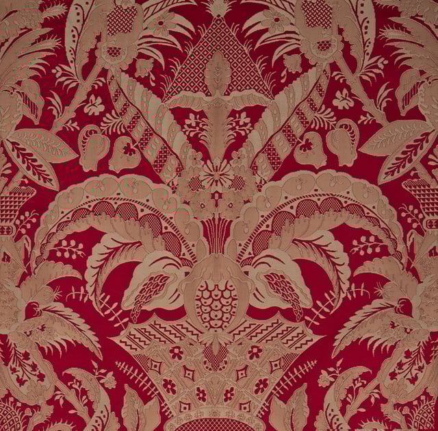 Lampas Décor à dentelle