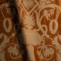 Vignette de Toile de soie 2 lats Tabac d'espagne (Roll)