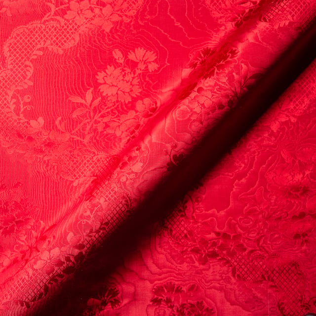 Damas Moiré Adélaïde Rouge Reine (Roll)