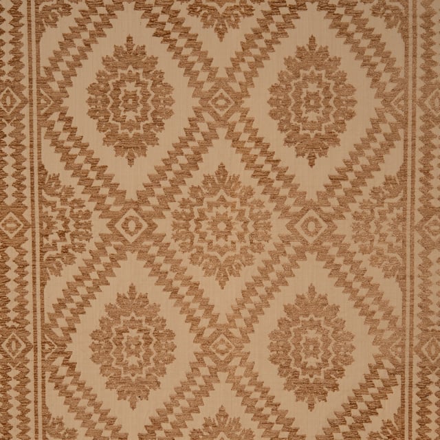 Toile façonnée Ouchak Coriandre (Carré)
