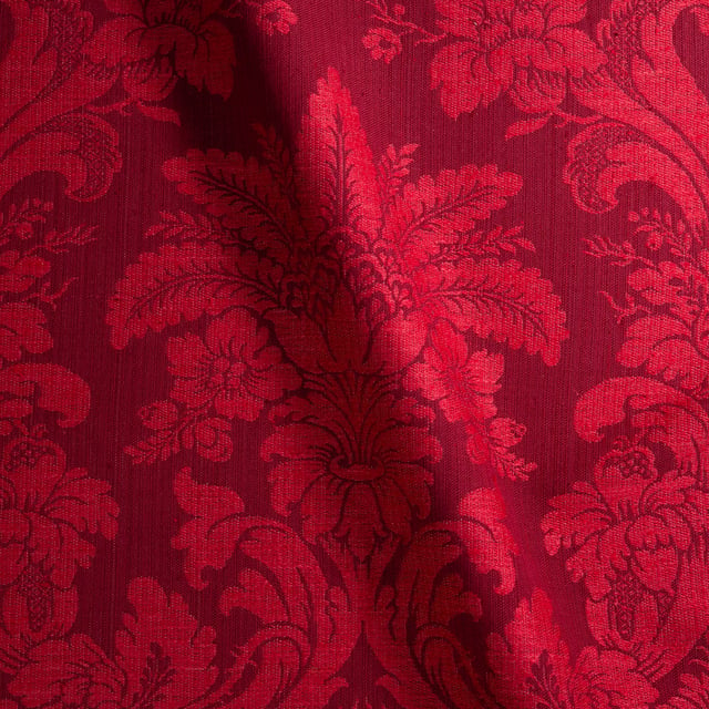 Toile façonné Valréas Rouge (Roll)