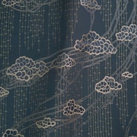Vignette de Brocart Pluie d'Or Bleu (Roll 2)