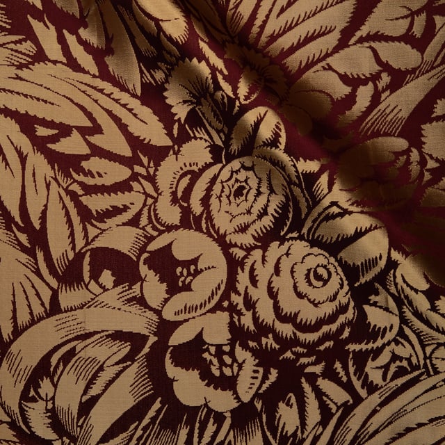 Damas les Pivoines Châtaigne (Roll)