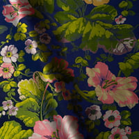 Vignette de Lampas Fouillis Benoit Guichard Bleu nuit (Roll)