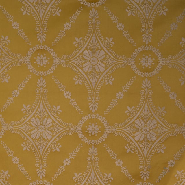 Lampas Hortense Jaune (Carré)