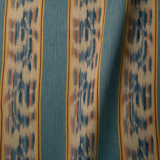 Bourette rayée Uzès Bleu (Roll 2)