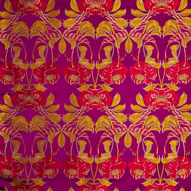 Les Pivoines de Bing Rose Indien (Carré)