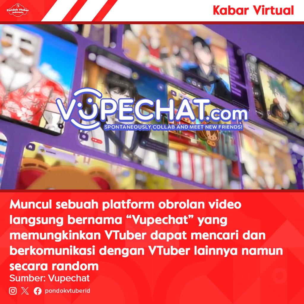 Postingan dari Pondok VTuber Indonesia (@pondokvtuberid) di Trakteer ...