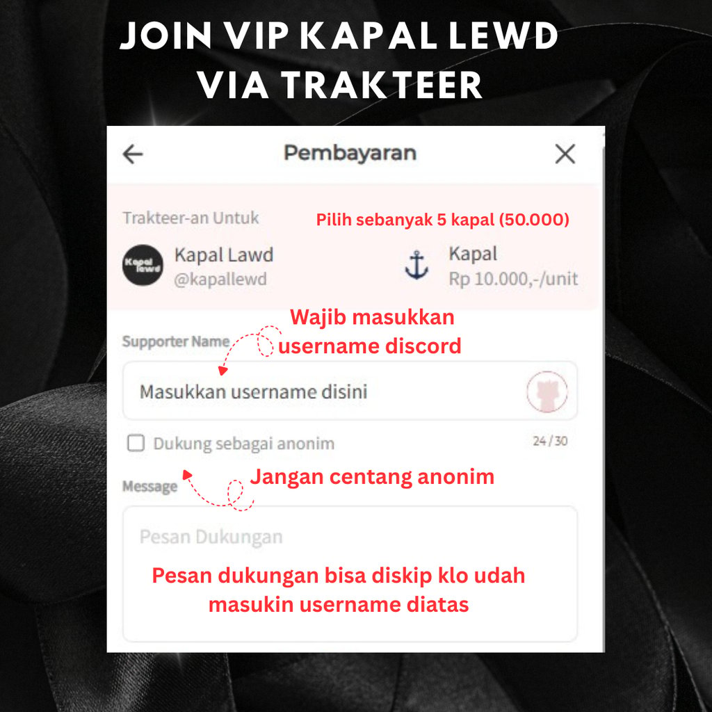 Halaman Kreator Kapal Lawd (@kapallewd) di Trakteer - Trakteer.id