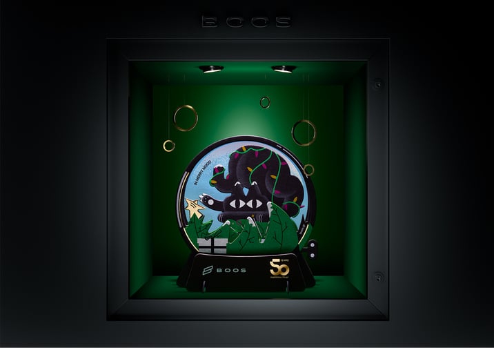 BOOS X-MAS CARD IN MERRY MOOD 1