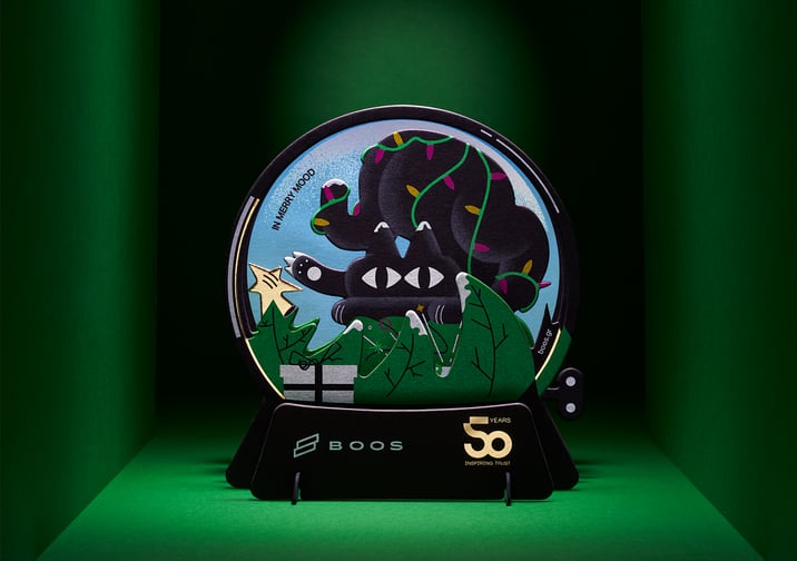 BOOS X-MAS CARD IN MERRY MOOD 8