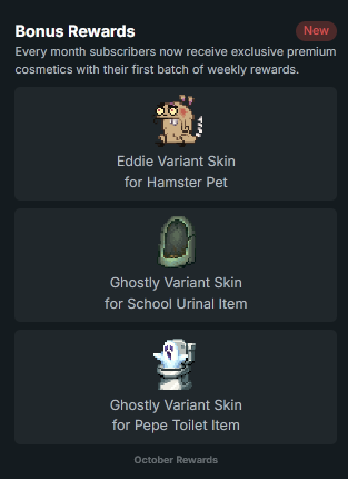 October premium cosmetics