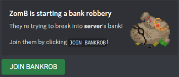 Server bankrob embed