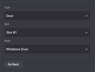 Pets rooms decorating buttons.