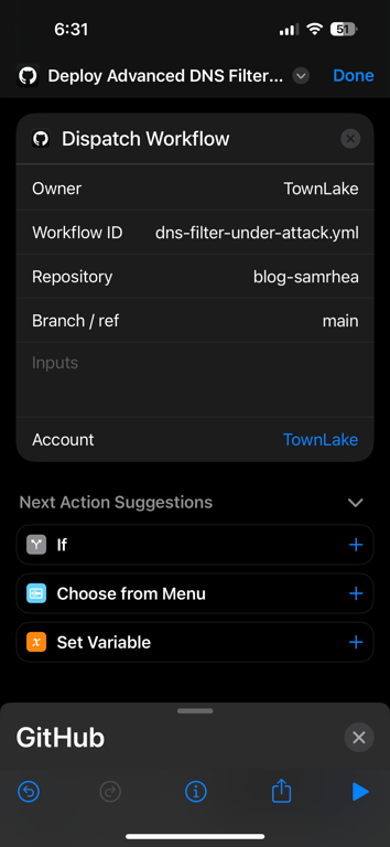 Shortcut Configuration