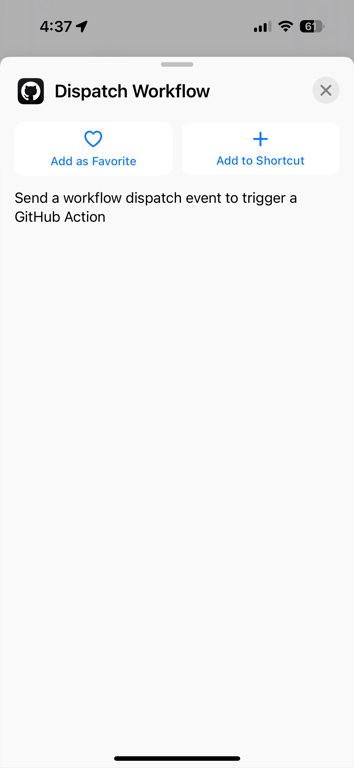 GitHub Shortcut