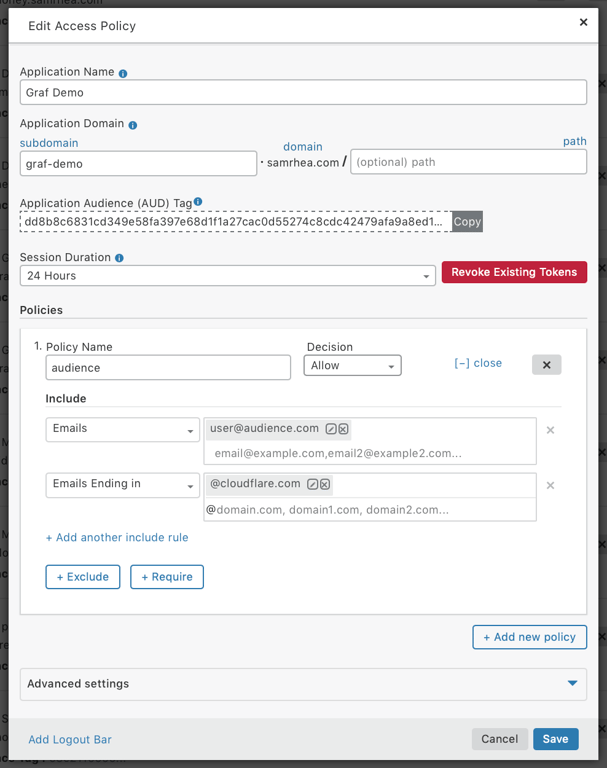 Access Policy