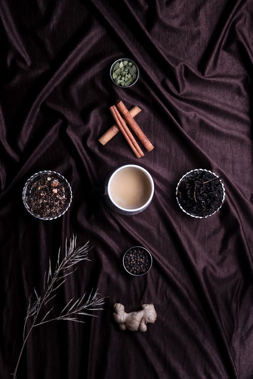 Single serve platter on a smoky set