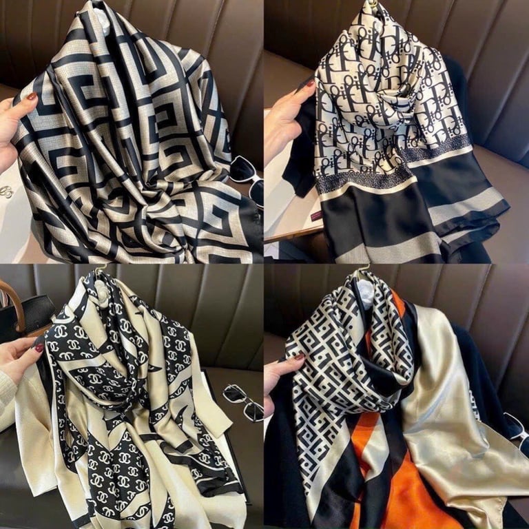 Khăn quàng lụa Quảng Châu 90x 180cm