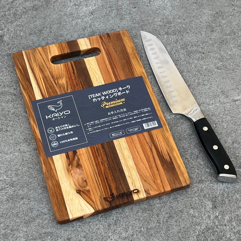 🪵🪵THỚT GỖ TEAK KAIYO size S, M