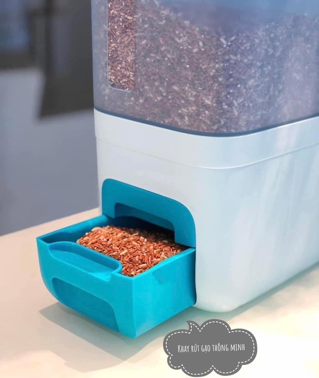 Thùng đựng gạo 10L tupper ware
