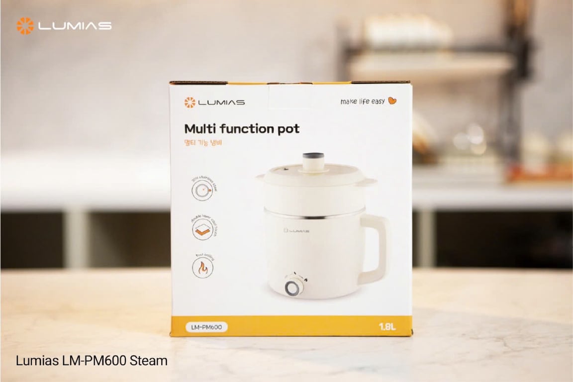 NỒI ĐIỆN ĐA NĂNG LUMIAS LM-PM600 1.8L