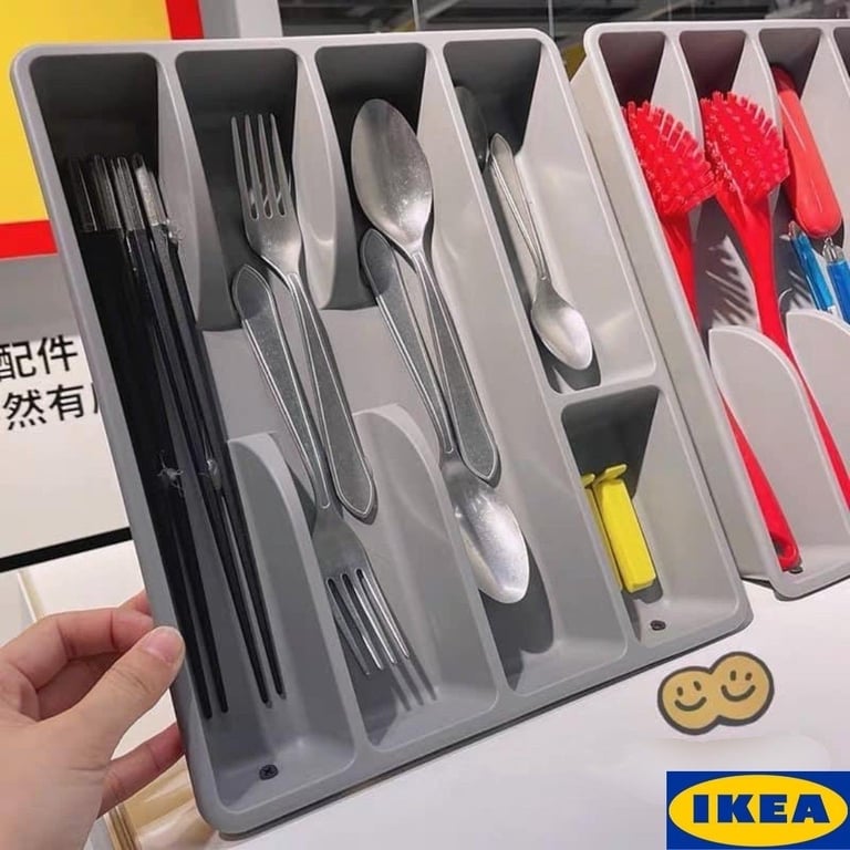 KHAY ĐỰNG DAO DĨA TỦ BẾP - HÀNG CHÍNH HÃNG IKEA