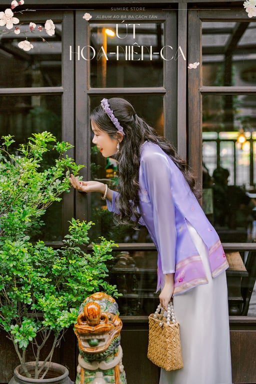 Sumire - Bà ba Hoa Niên Ca tím AA.