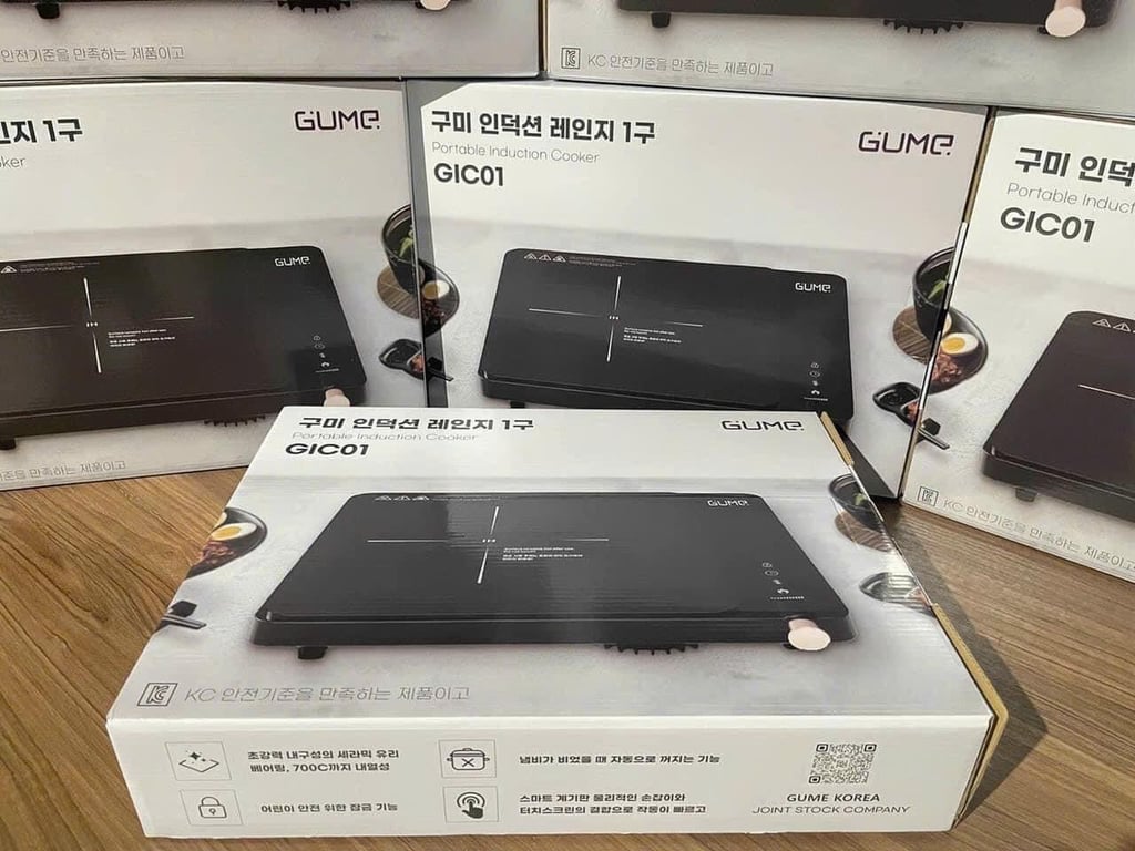 🌹🌈 Bếp từ đơn chữ nhật Gume GIC-01