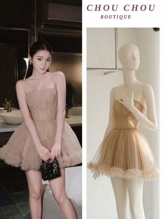 Váy tiểu thư đi tiệc CHOUCHOU