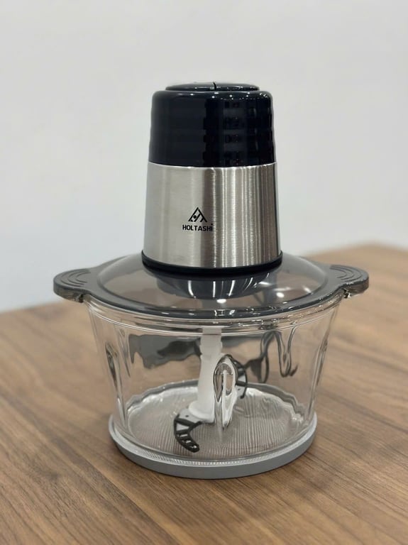 MÁY XAY THỊT ĐA NĂNG HOLTAHSHI – CỐI THỦY TINH VÀ INOX 2.0L