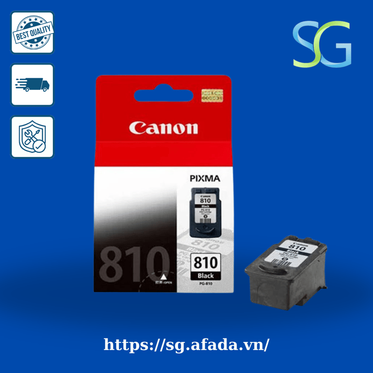 Mực Máy In Canon PG-810 PG BK - Chính Hãng