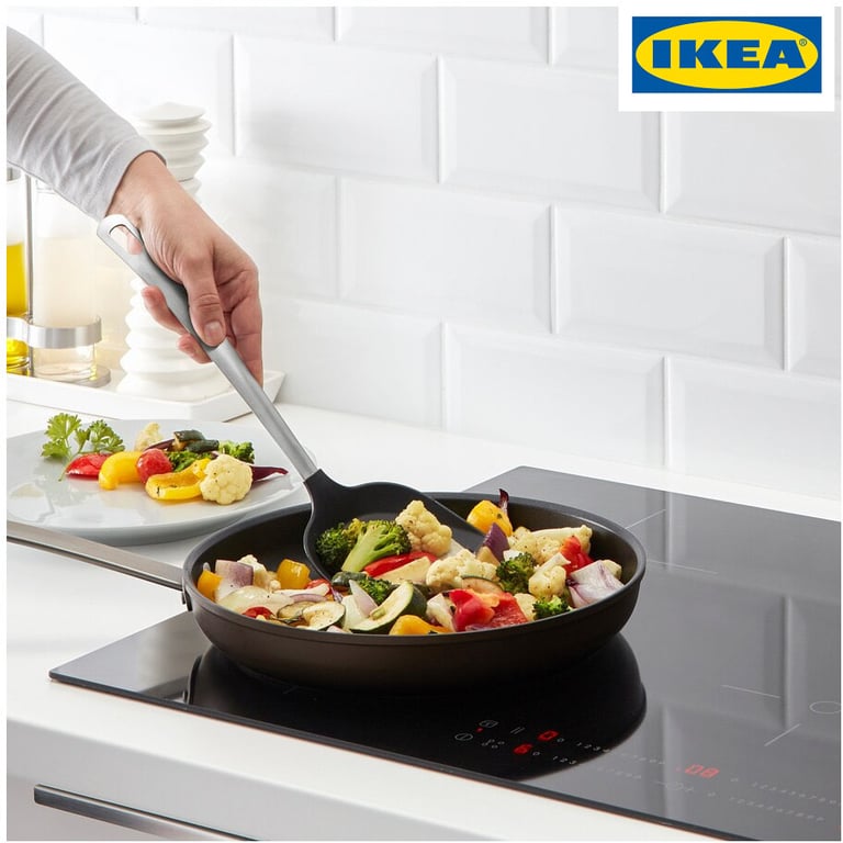 Ộ 3 DỤNG CỤ XẺNG LẬT, KẸP THỨC ĂN, MUÔI VỚT MỲ DIREKT – HÀNG IKEA CHÍNH HÃNG