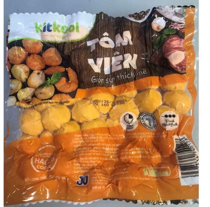 80v_ Tôm viên Kitkool J&J 500g