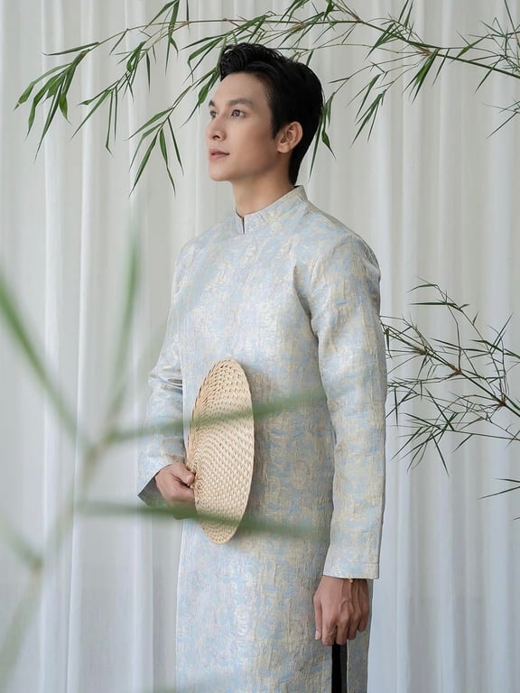 ADN Oao gấm loang - xanh M/L/XL/XXL/XXXL