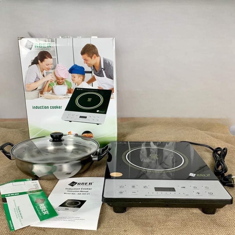 Bếp từ đơn Arber AB303 phím cơ