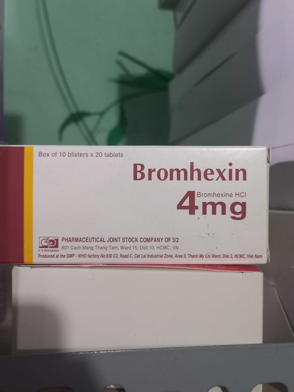 Bromhexin 4mg ftpharma