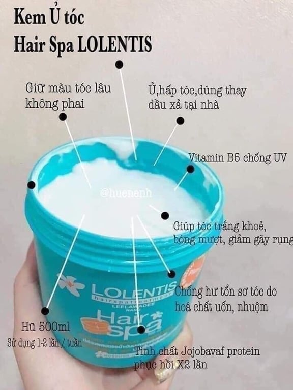 Ủ TÓC HAIR SPA LOLENTIS THÁI LAN