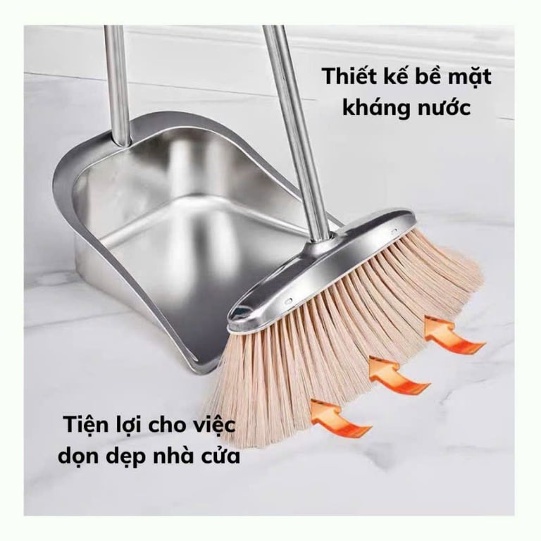 🅾️COMBO CHỔI + HÓT RÁC INOX